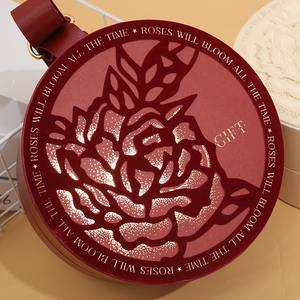 Boîte cadeau rigide réutilisable et recyclable Star River Rose, souvenir de mariage, emballage d'événement vide, laminage <span class=keywords><strong>mat</strong></span> recyclé - Product Image 3