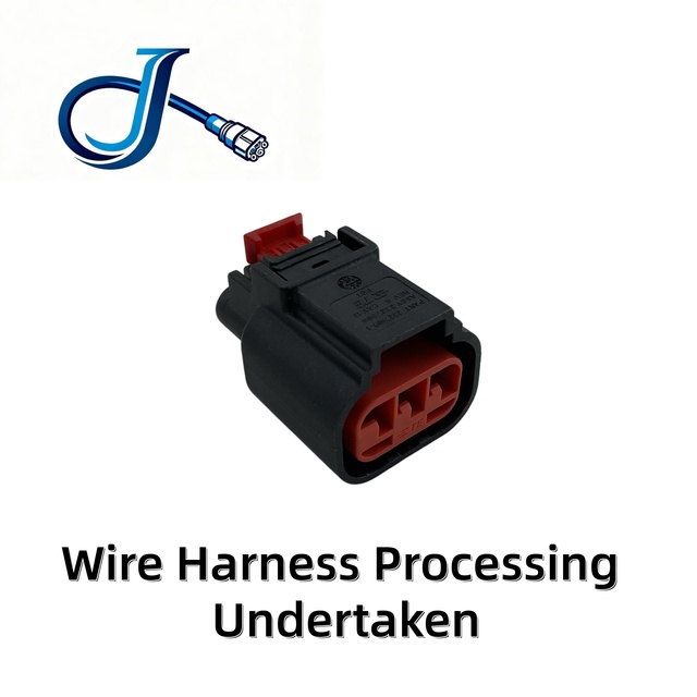 New Original in Stock Waterproof 3Pin Female Black Housing 2327988-1 Automotive Wiring Harness Connector Plug