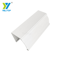 Gouttières de toiture modernes en PVC de style K de 5,2 pouces de haute qualité et légères pour hôtels, avec support de descente d'eau