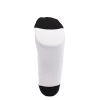 Chaussettes imprimées en 3D d'usine Design tendance Polyester Blanc Personnaliser Chaussettes d'impression personnalisées par sublimation