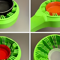 Ouvre-bouteille multifonction 5 en 1 - Portable, réutilisable, léger, durable, en plastique, outil de cuisine, design ergonomique pour une ouverture facile