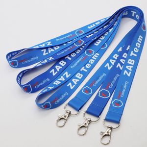 Polyester Lanyards Custom Logo Medical Consulting Team ID Card Neck Strap Promotional Lanyard Event Keychain Lanyard - Product Image 1