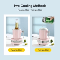 Gobelet à refroidissement rapide 450 ml, écologique, électronique, portable, en aluminium, pour refroidir rapidement la bière
