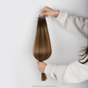 เทรนด์ใหม่ปี 2025 ต่อผมแบบเส้น XO พร้อมรูเจาะแบบซ่อน ต่อผมแบบเส้นซ่อนรู - Product Image 3