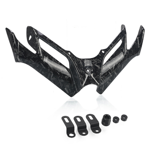 Ala de viento fija para <span class=keywords><strong>CFMOTO</strong></span> 450SR <span class=keywords><strong>450</strong></span> <span class=keywords><strong>SR</strong></span> 2022 2023 2024, carenado delantero de motocicleta, Winglet aerodinámico, cubierta inferior, protección - Product Image 2