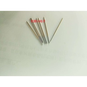 Sonde de test plaquée or Pl75-J1, pointe ronde droite de 1,0 mm, broche à ressort pour pièces d'instruments - Product Image 3