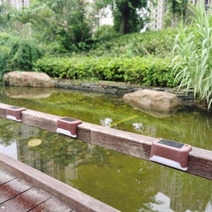 Lámpara Solar para Escaleras, Lámpara de Jardín, Iluminación Exterior Impermeable para Pared, Patio, Escalones, Paisaje, LED IP65, Control Remoto de CC - Product Image 5