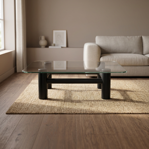 Nova Minimalist Oak Coffee <b>Table</b> with Storage-Living Room Furniture Set for Home Dining Office Use - Product Image 3