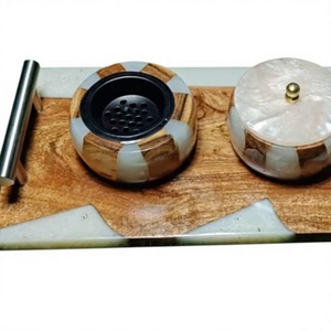 Luxury Handmade Resin Bakhoor Incense Burner Stylish Arabic Design for Ramadan Eid Premium Gift Decor - Product Image 1