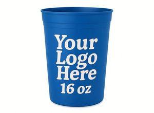 Gobelets en plastique transparent jetables écologiques personnalisables avec logo, 90 mm, 16 oz, 24 oz, pour Bubble Tea, café, usage unique, restaurant - Product Image 5