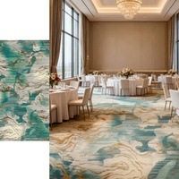 Tapis moderne de luxe en polypropylène tissé et tufté, durable, résistant aux taches et antidérapant, pour hall d'hôtel et salle d'exposition commerciale