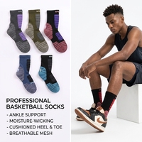 Chaussettes de sport de randonnée et de trekking unisexes modernes, nouvelle conception, motif à pois, printemps, jeunesse, respirantes, imperméables, écologiques, séchage rapide