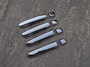 Garniture de couvertures de moulage de poignée de porte latérale chromée pour 2010-2015 Toyota <span class=keywords><strong>Prius</strong></span> XW30 30 zvw30 <span class=keywords><strong>zvw35</strong></span> hayon - Product Image 5