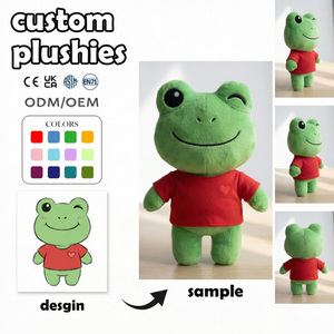 Custom Plush Toys Manufacturer Supplier Soft Antler Costume Character Badge Brand Event <strong>Merchandise</strong> Keychains Plushie Toy Custom - Product Image 3