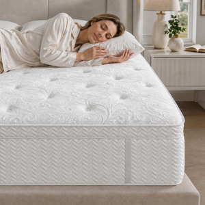 Colchón Híbrido de Espuma Tamaño Queen, Colchón Comprimido Tamaño King para Dormitorio - Product Image 2