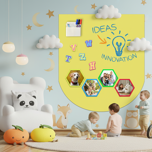 Adesivi Murali Magnetici Multifunzionali a Bassa Adesività per Camerette dei Bambini, Lavagna Magnetica per Scrittura - Product Image 2