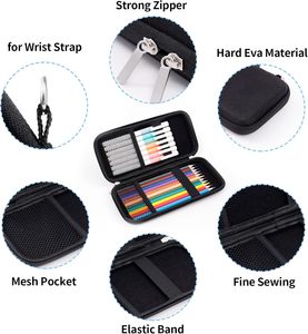 Tempat Pensil EVA dengan Cangkang Pelindung yang Kuat untuk Alat Melukis Siswa, Perlengkapan Sekolah Sehari-hari, dan Perjalanan Singkat - Product Image 3