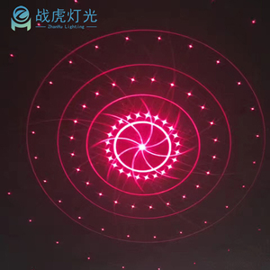 Hot Bán Lập Trình <span class=keywords><strong>Mini</strong></span> Disco Đèn Nhấp Nháy 2-Mắt Điều Khiển Âm Thanh Màu Đỏ Màu Xanh Lá Cây Quét Cho KTV Disco DJ Thanh Ánh Sáng Sân Khấu - Product Image 4