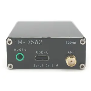 Transmisor FM de 0.5W, 76-108Mhz, Estéreo, Modulación de Frecuencia FM, Emisor FM para Iglesias, <span class=keywords><strong>Radio</strong></span> de Coche, Transmisión, Estación de Campus - Product Image 6