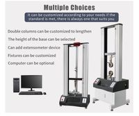 Máquina de Ensayo de Tracción de Alta y Baja Temperatura Avanzada, Máquina Universal de Ensayo de Tracción de Doble Columna con Servocontrol