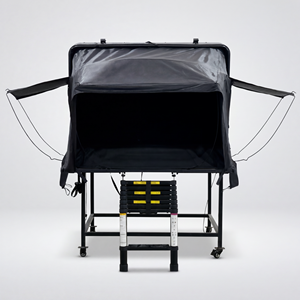 Carpa de Techo para Auto, de Apertura Rápida, Plegable, de Doble Capa, Impermeable, para 3 Estaciones, con Carcasa Rígida de ABS, Directo de Fábrica - Product Image 1