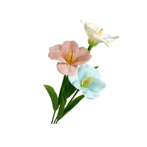 Fleur de savon artificielle en forme de tulipe, bouquet DIY et coffret cadeau pour <span class=keywords><strong>fleuriste</strong></span> - Product Image 5