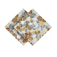 Carreaux de sol en céramique 300x300mm aspect galets pour balcon, jardin et maison - Prix pour chambre d'hôtel