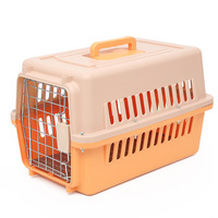 Cage de transport portable pour animaux de compagnie, personnalisable, à une seule couche, pour chat, type hôtel pour animaux