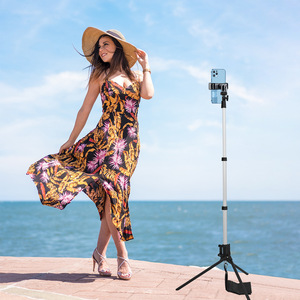 Dual-Purpose Light Stand 190cm Detachable Selfie Stick Photography Stand Live Streaming Support Tripod Mount - Product Image 4