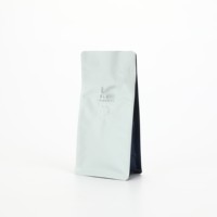 Sachet Doypack Écologique pour l'Emballage de Grains de Café, Scellable à Chaud, Matériau BOPA/PET/PE, Anti-Humidité, Option Logo Personnalisé