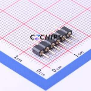 MH254V-11-06-1000 Pin Header Through hole Component (THT),P=2.54mm Connector 1x6P 2.54mm Round Pin Through Hole - Product Image 2