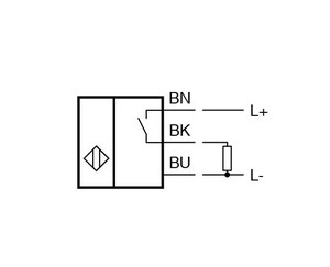 MS-Pep Perl +fuchs เซ็นเซอร์ตรวจจับระยะใกล้แบบอินดักทีฟสำหรับอุตสาหกรรม รุ่น NBB4-12GM50-E2 แบรนด์ใหม่และของแท้ในสต็อก - Product Image 3