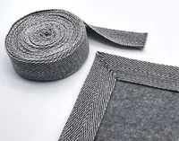 Ruban de bordure pour tapis en coton 100% de 4,5 cm (1,78 po) de largeur pour pistolet de tufting, fabrication de tapis