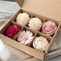 Diffuseur d'arômes en bois de roseau personnalisé 2022 en gros, diffuseur de parfum en fleurs de bois Sola pour la décoration de la maison et des hôtels
