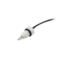 1/8 NPT Untergrund-Wasserleckdetektor mit Feuchtigkeitssensor LED-Digitalanzeige Intelligenter Sensor Langes Kabel Relais-Rauchmelder