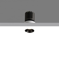 Spot lumineux LED encastré en Aluminium et PC sans cadre 5w pour plafond
