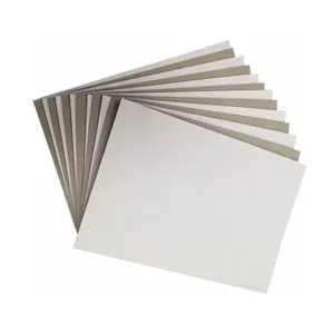 China Factory Paper Board Supplier Grey Back Recycled Materials 300gsm Grey Paper Board