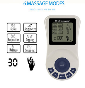 Appareil de massage TENS pour le traitement <span class=keywords><strong>physique</strong></span>, électrode numérique EMS à 4 électrodes pour le dos, le cou et le corps, vente en gros - Product Image 3