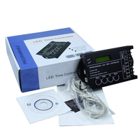 Controlador LED RGB Programable por Tiempo WiFi de 5 Canales Plc TC420 DC12V-24V 20A, Suministro al por Mayor de LED RGB