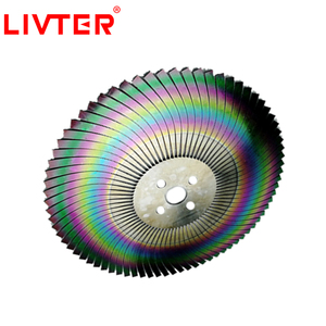 Disco de Sierra Circular LIVTER para Pelea de Gallos, Disco Tari M42 HSS de Colores Arcoíris, Precortado para Uso en Peleas de Gallos - Product Image 5