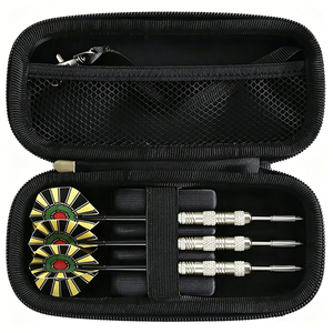Estuche Rígido Delgado para Dardos, Estuche Protector de EVA Compacto y Portátil, Resistente a Impactos, Caja de Almacenamiento de Dardos para Viaje - Product Image 1