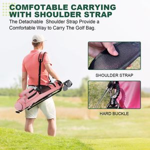 Bolsa de <span class=keywords><strong>Golf</strong></span> Ligera para Práctica de <span class=keywords><strong>Putt</strong></span> con Soporte para Chicas, Venta al Por Mayor de Fábrica - Product Image 2