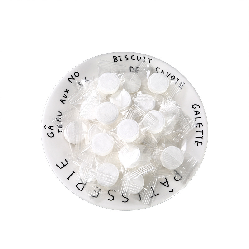 Конфеты, сжатые полотенца, одноразовые полотенца для мытья лица, чистые полотенца для лица