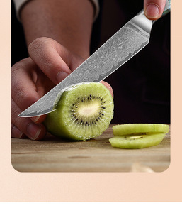 Damascus <b>Boning</b> Fillet <b>Knife</b> Luxury Abalone Shell <b>Handle</b> Professional Kitchen Meat Trimming <b>Knife</b> fillet <b>knife</b> Steak <b>knife</b> - Product Image 2