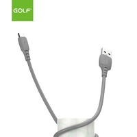 Kabel isi daya Cepat kabel USB ke kawat mikro terkuat konektor daya pengisian cepat harga pabrik transmisi Data silikon cair 3A