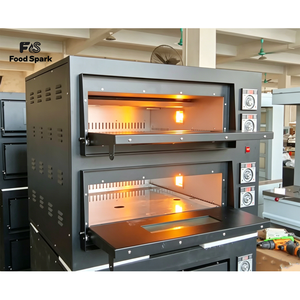 Horno de Pizza Industrial Eléctrico para Exteriores, de Ladrillo, a Leña y Gas, Tipo <span class=keywords><strong>Pizzarette</strong></span> - Product Image 3