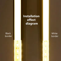 Tube LED flexible en silicone néon intégré, lampe à corde, diffuseur étanche, canal WS2811 WS2812B, bande lumineuse linéaire extérieure