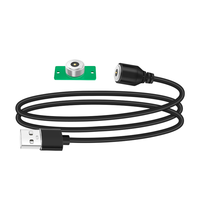 Shenzhen como usable 2 pines Usb magnético Pogo Pin conector cargador Cable