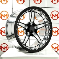 Jantes Maxtera forgées sur mesure, spécialisées pour la course sur route, avec système Beadlock, pour Mustang, Dodge, Corvette, Camaro, jantes en alliage