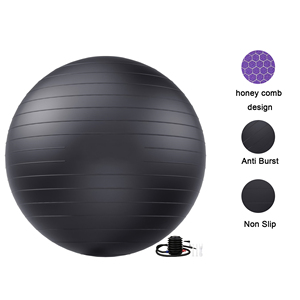 <span class=keywords><strong>Pelota</strong></span> <span class=keywords><strong>de</strong></span> <span class=keywords><strong>Yoga</strong></span> <span class=keywords><strong>de</strong></span> 65 cm, Grande, Forma <span class=keywords><strong>de</strong></span> Cacahuete, 25 cm, Negra, Cara <span class=keywords><strong>Pequeña</strong></span>, con Perlas, con Peso, Logotipo Personalizado - Product Image 6